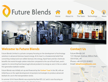 Tablet Screenshot of futureblends.com